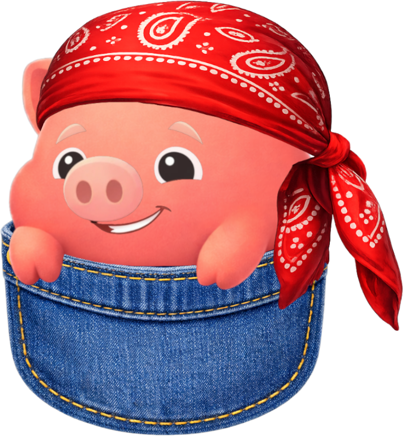 Blue Jean Piggy